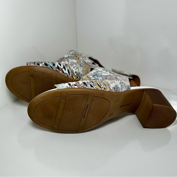 ✨✨SOLD✨✨ Remonte Multicolour Women’s Heels with Chunky Block Heel, - Picture 10 of 10